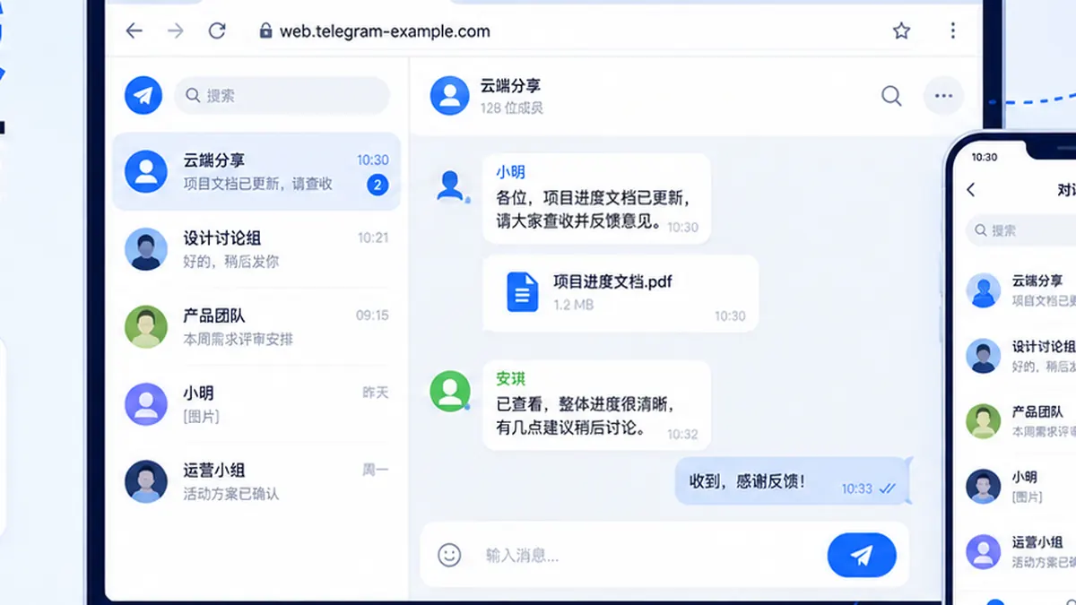 Telegram网页版中文